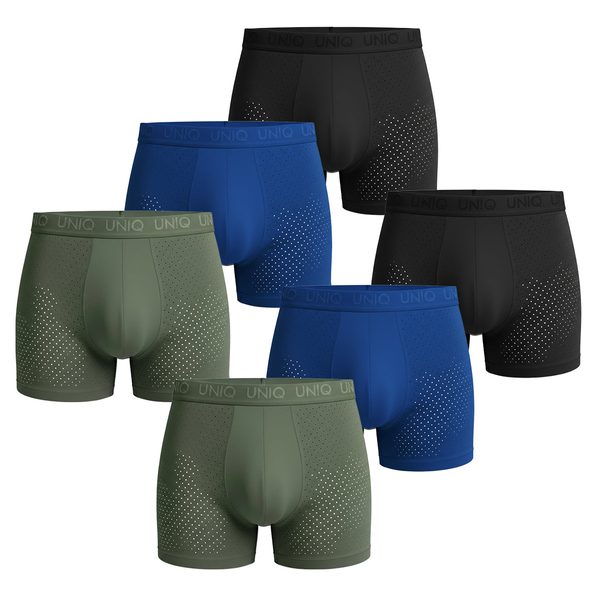 AIRFLEX BAMBOO BOXERS | 6-PACK URBAN MIX