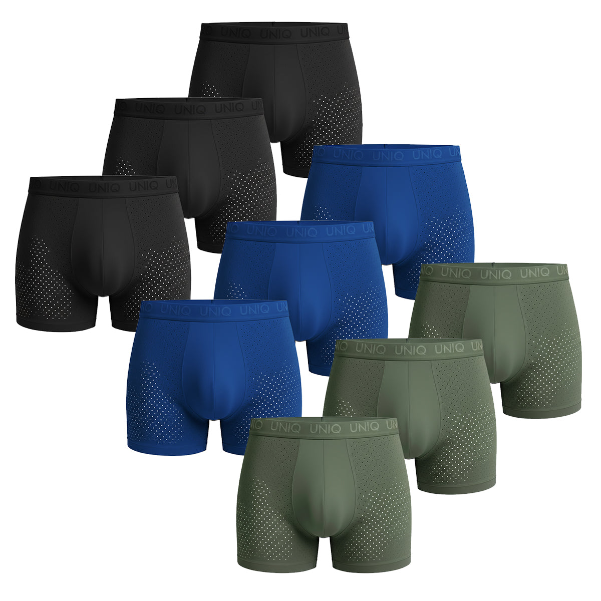 AIRFLEX BAMBOO BOXERS | 9-PACK URBAN MIX