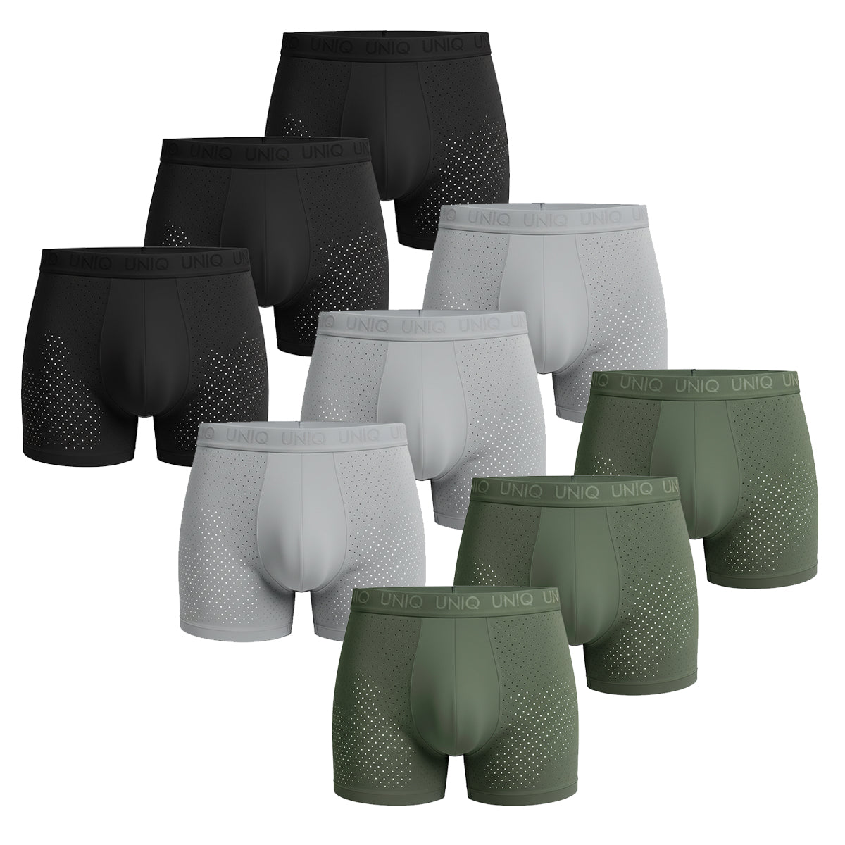 AIRFLEX BAMBOO BOXERS | 9-PACK CLASSIC MIX