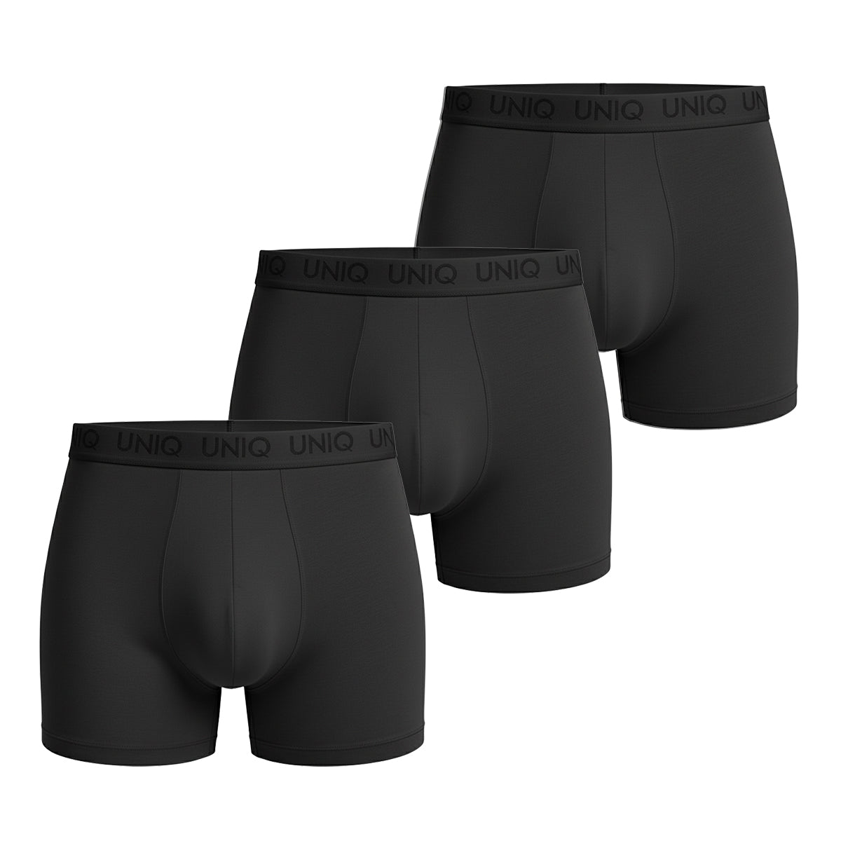 UNIQ BAMBOO BOXERS | 3-PACK TIMELESS BLACK