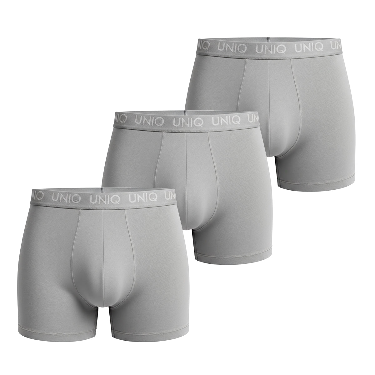 UNIQ BAMBOO BOXERS | 3-PACK URBAN GREY