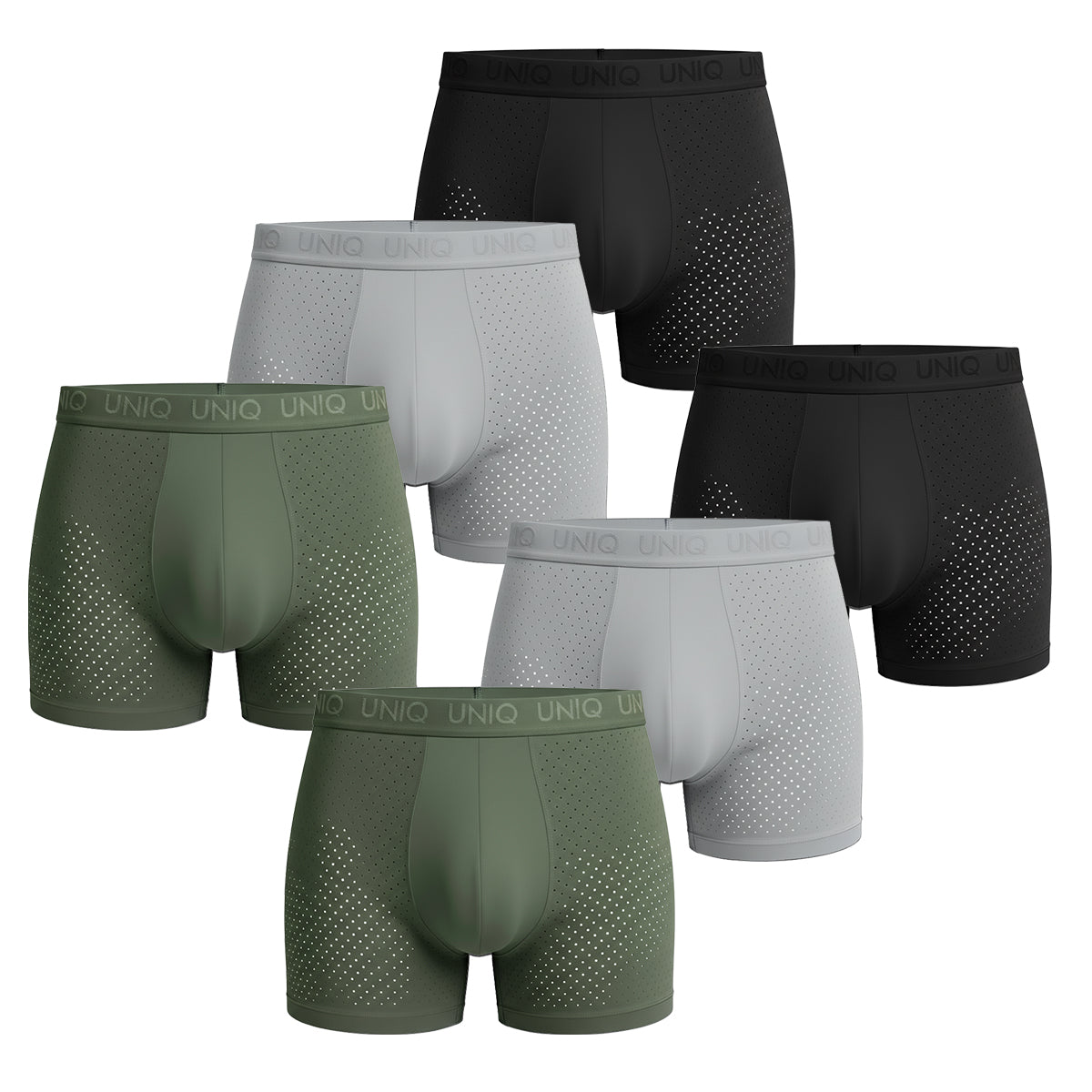 AIRFLEX BAMBOO BOXERS | 6-PACK CLASSIC MIX