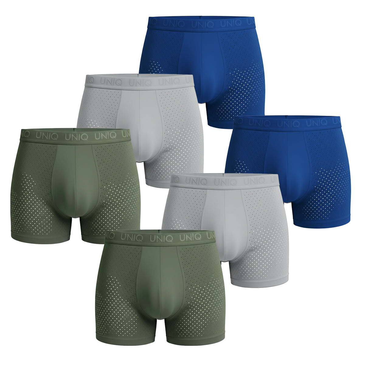 AIRFLEX BAMBOO BOXERS | 6-PACK ESSENTIAL MIX