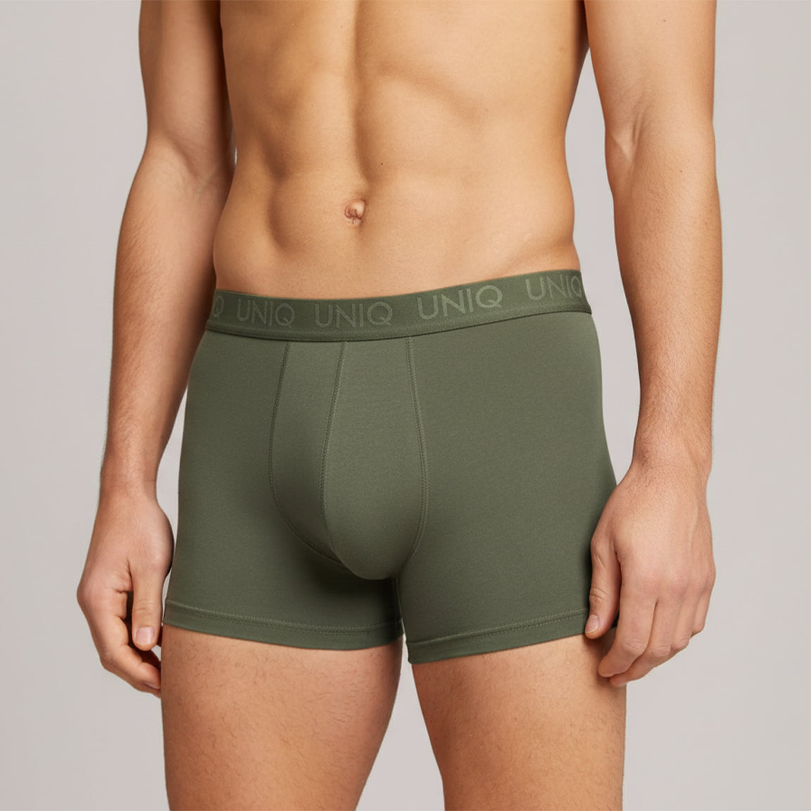 UNIQ BAMBOO BOXERS | 3-PACK ESSENTIAL KHAKI